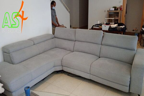 Electric Recliner Sofa Upholstery